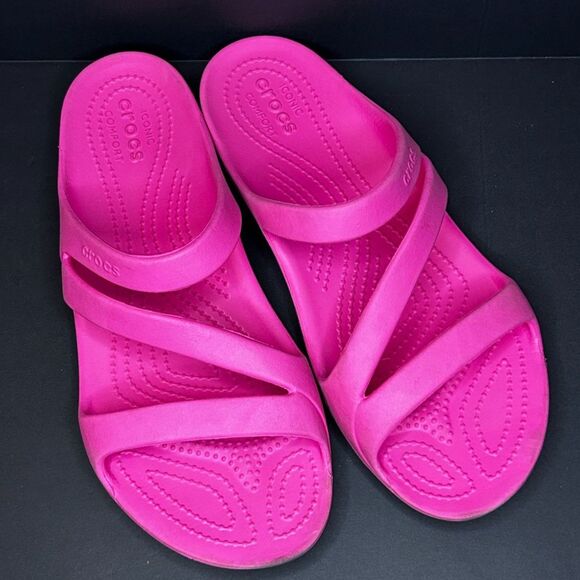 Crocs Kadee II Sandal womens sz 10 - Picture 1 of 3